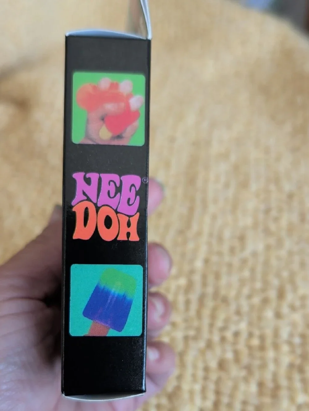 NeeDoh Nice-Sicle Super Solid Squish Toy - Purple - Picture 5 of 5